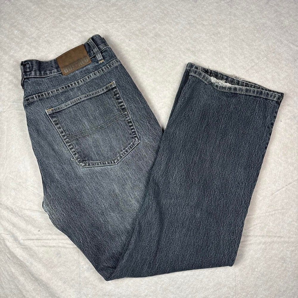 Vintage Blue Buffalo Straight Leg Jeans – Size 38